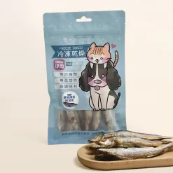 100%原肉犬貓凍乾零食-柳葉魚